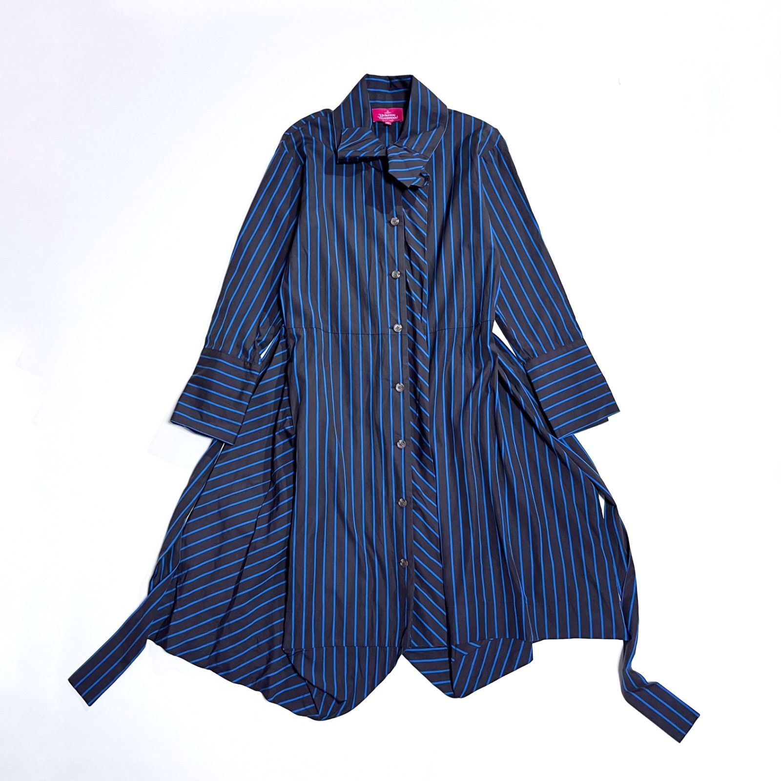 cj103a Vivienne Westwood red label ワンピース ストライプ 変形