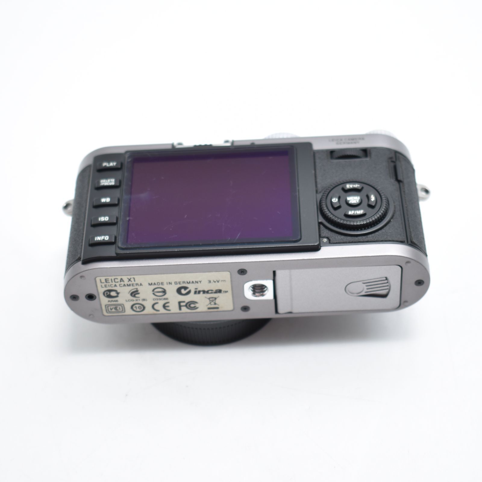 B#10365 Leica デジタルカメラ ライカX1 1220万画素 スチールグレー