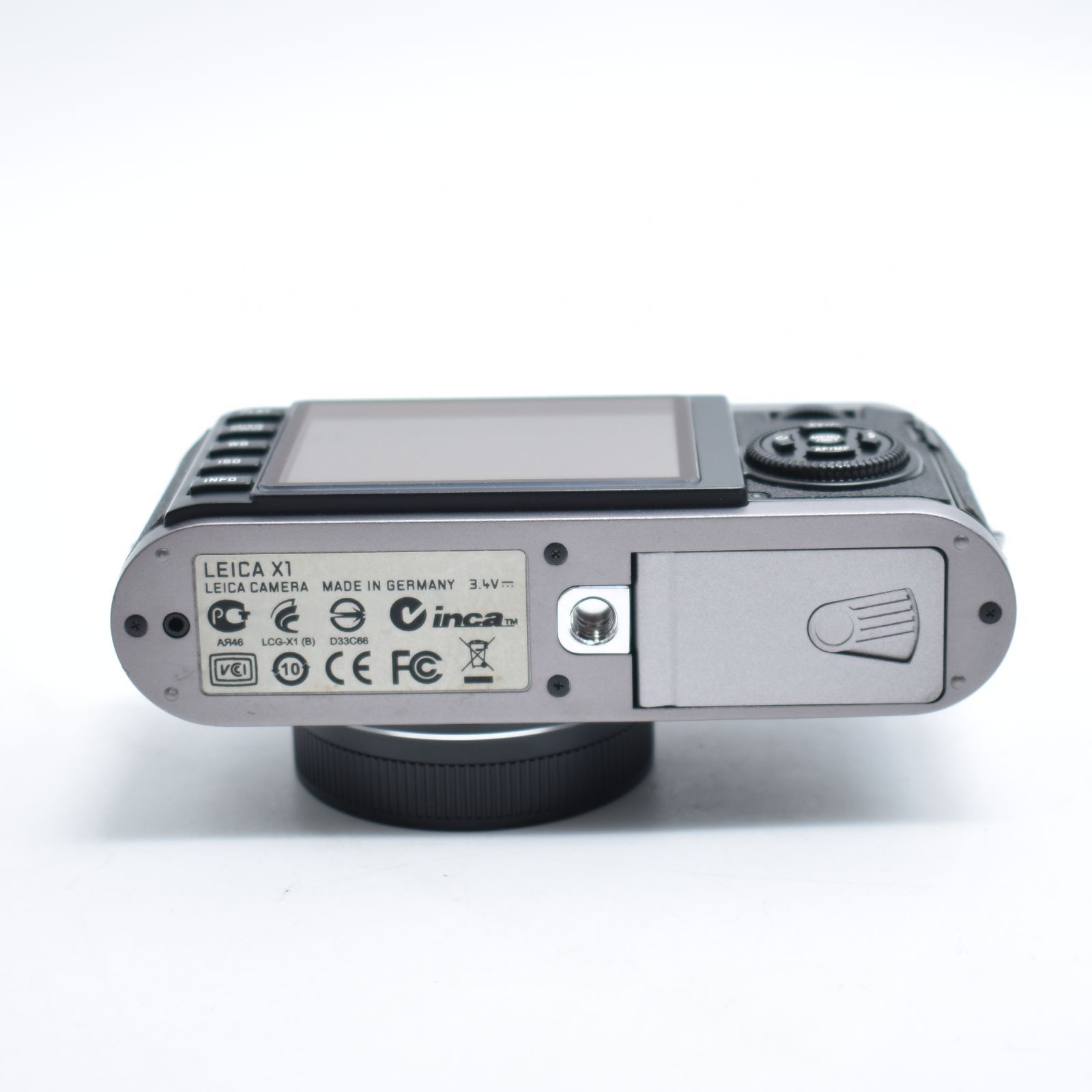 B#10365 Leica デジタルカメラ ライカX1 1220万画素 スチールグレー