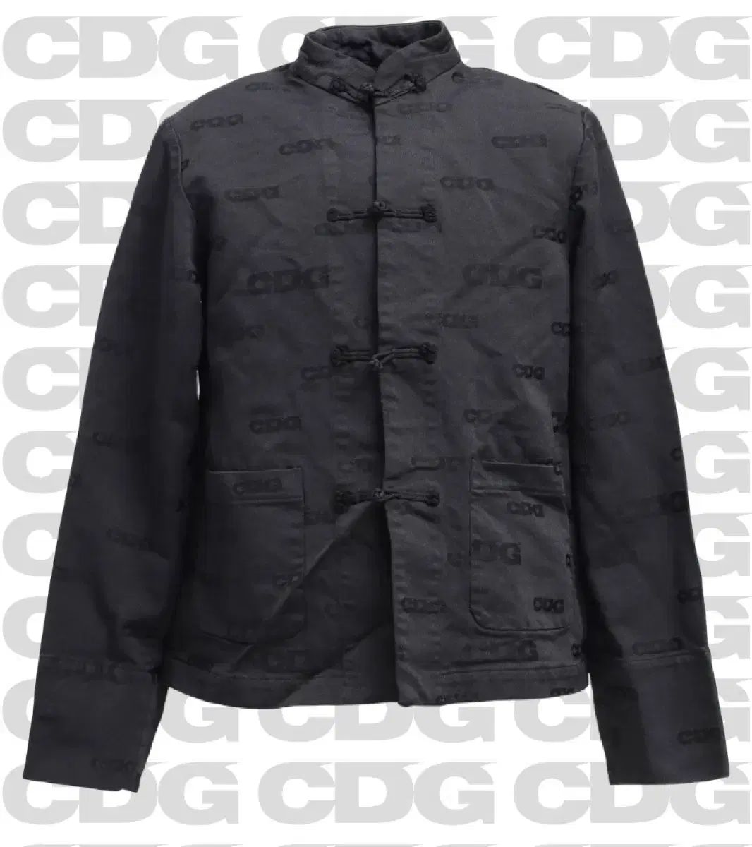 コム・デ・ギャルソン CDG ロゴ チャイナ ジャケット - メルカリ