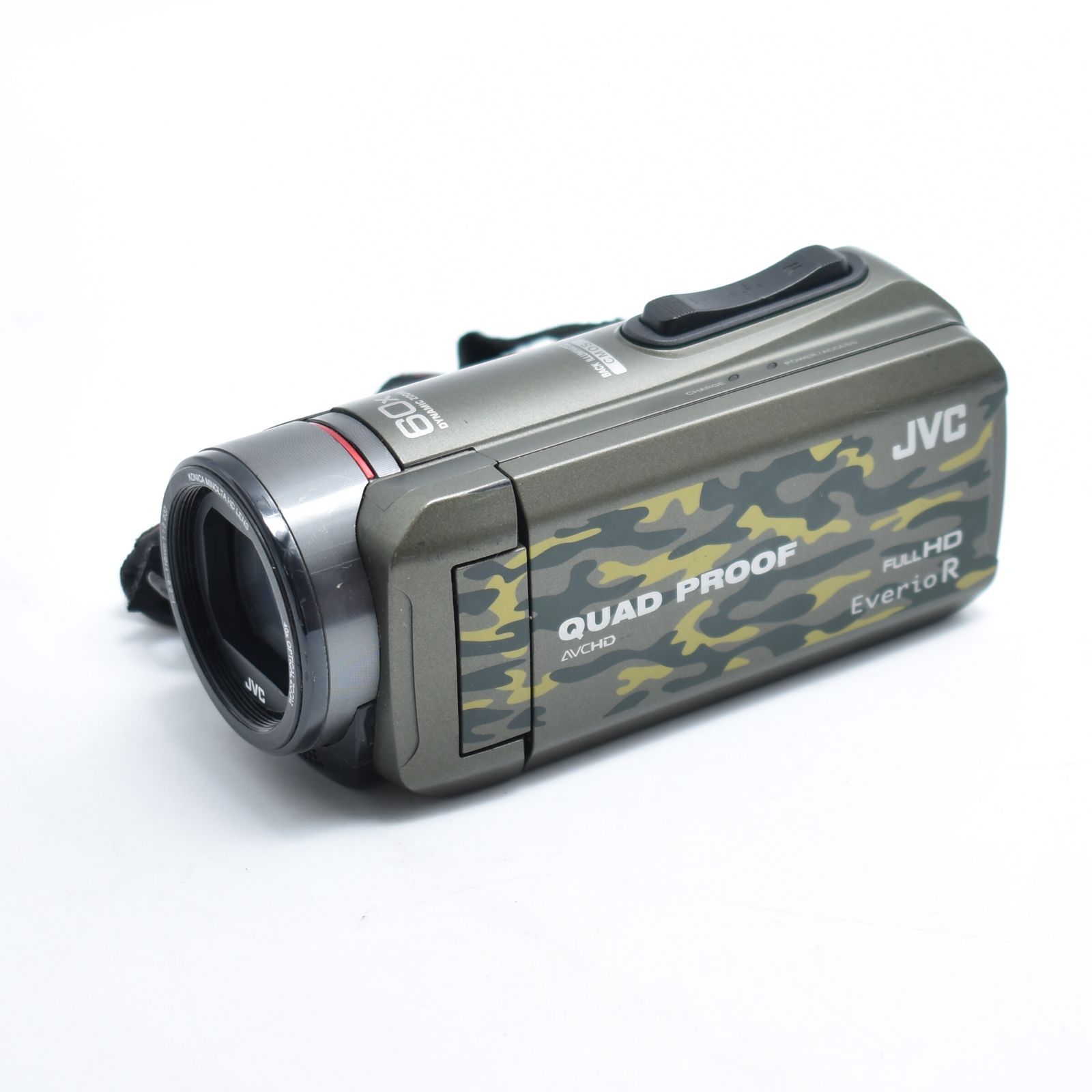 JVC Everio R フルHD ビデオカメラ 迷彩柄 Amazon | JVC ビデオカメラ Everio R 防水5m 防塵仕様 耐低温 耐衝撃