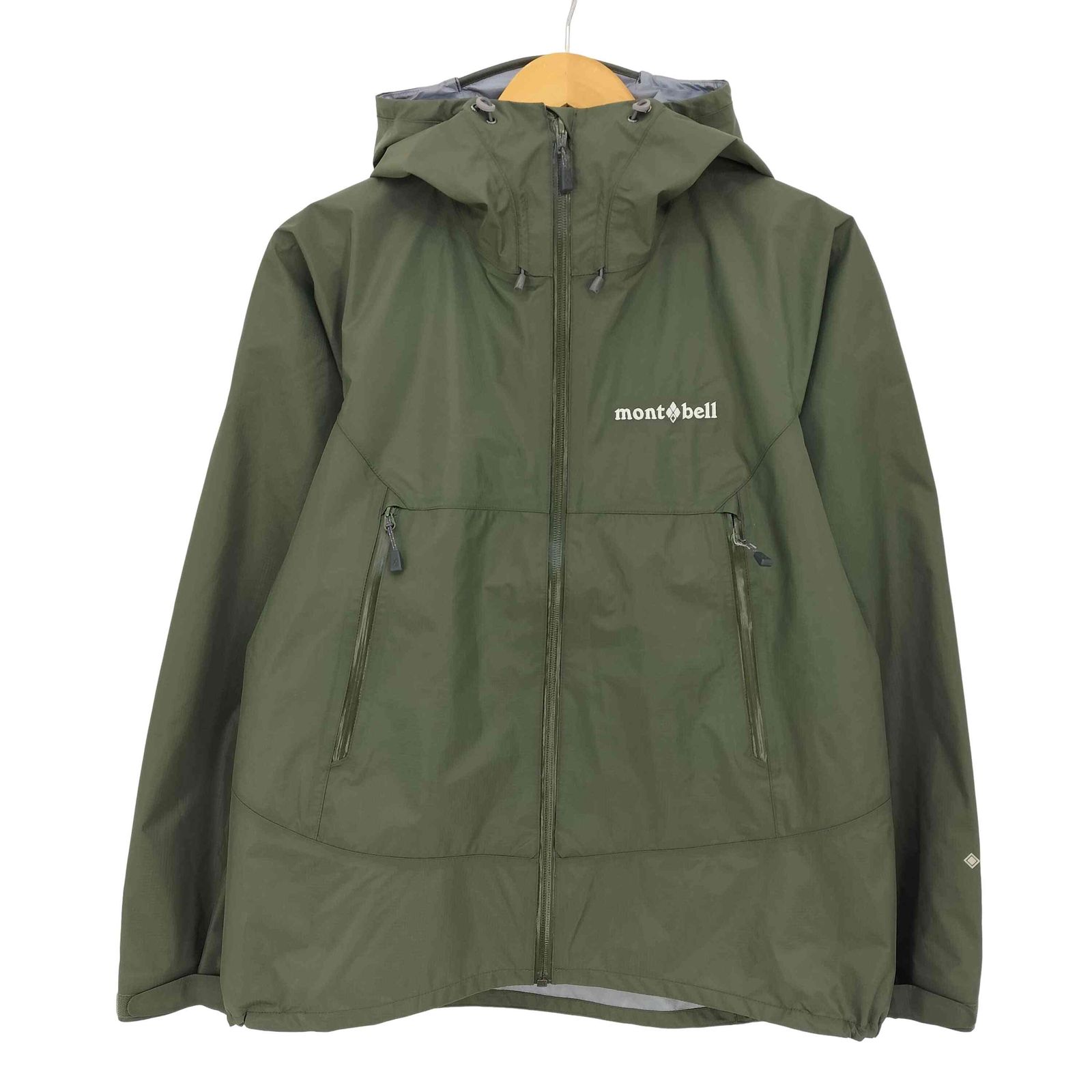 mont bell(モンベル) GORE-TEX レイントレッカー ジャケット レディース JPN：M 【中古】【ブランド古着バズストア】 モンベル mont bell GORE-TEX レイントレッカー ジャケット レディース