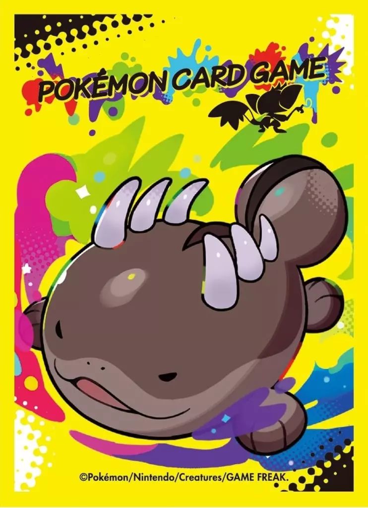 [Used] Supply Pokemon Card Game Deck Shield (sleeve) Moudoku Kiken Pokemon Center Limited