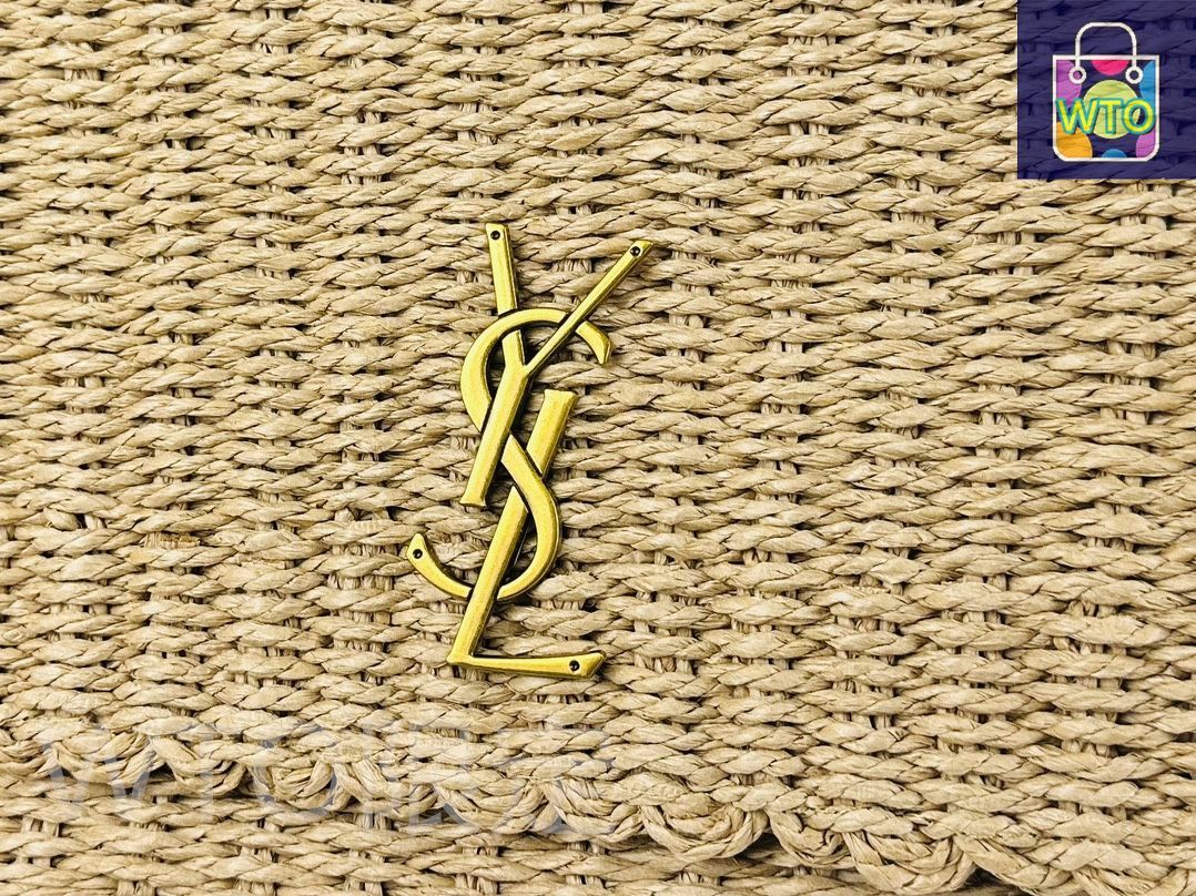 今日特価】YSL（サンローラン） Kate ラフィア編みチェーンバッグ 送料