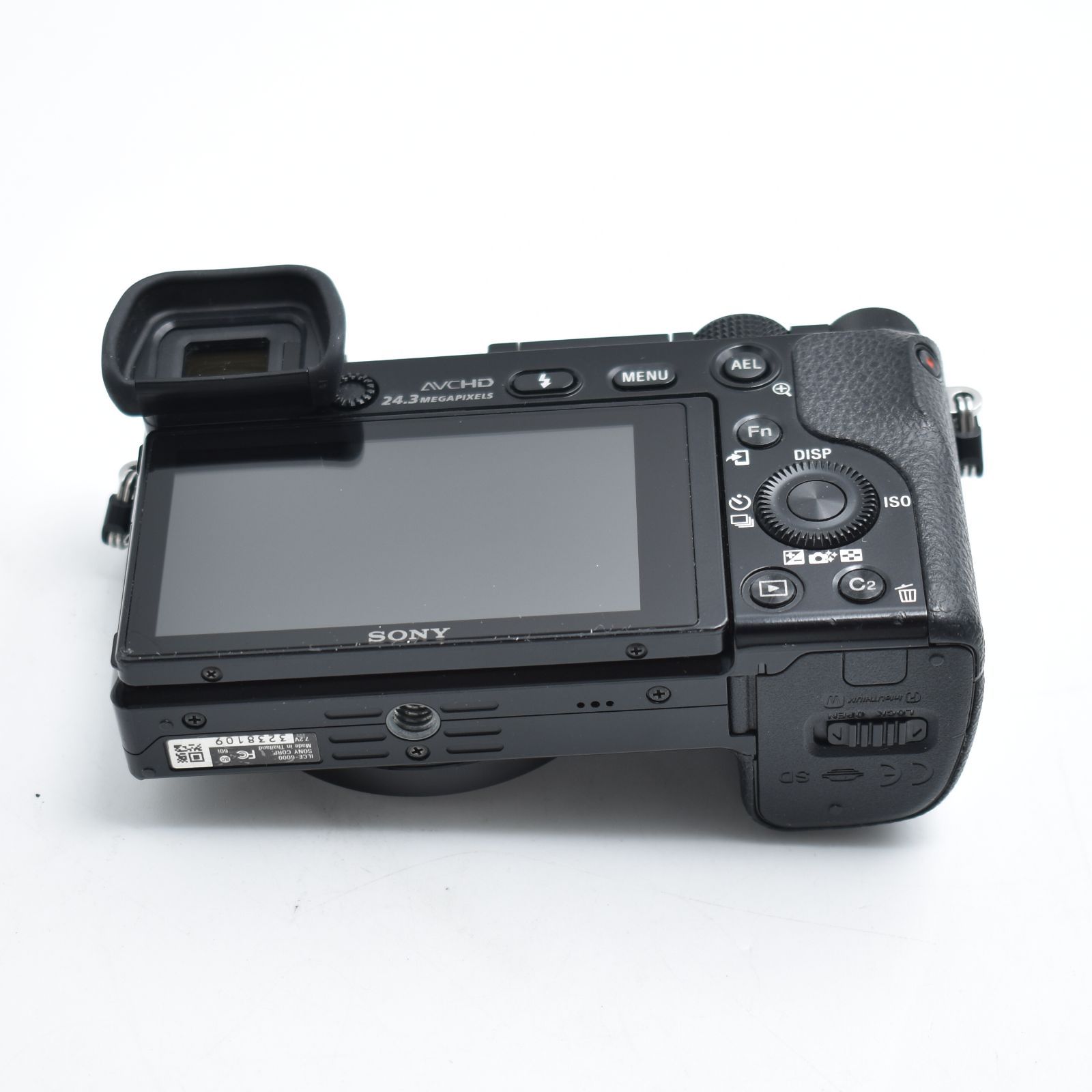 B#10334 SONY ミラーレス一眼 α6000 ボディ ブラック ILCE-6000 B