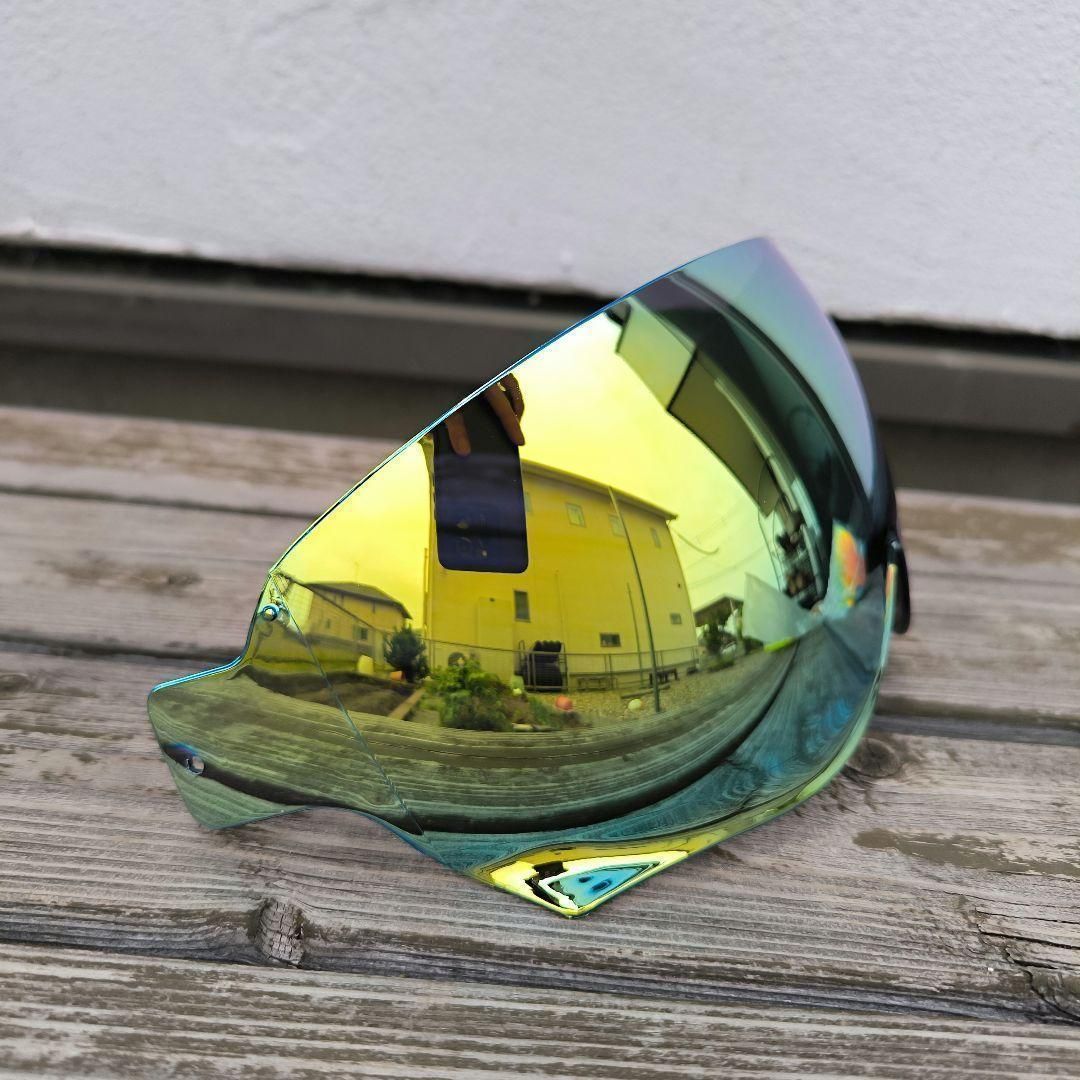 ゴールド CJ-3 EX-ZERO / J・O 対応品 シールド ミラーシールド SHOEI