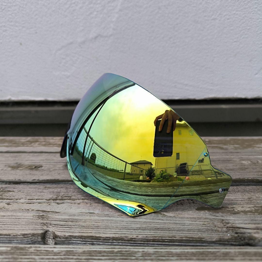 ゴールド CJ-3 EX-ZERO / J・O 対応品 シールド ミラーシールド SHOEI