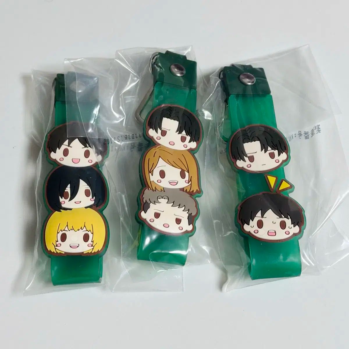 進撃の巨人　リヴァイセット 一番くじ　フィギュア　シークレットチャーム 進撃の巨人 一番くじ ラバーチャーム リヴァイ シークレット セット