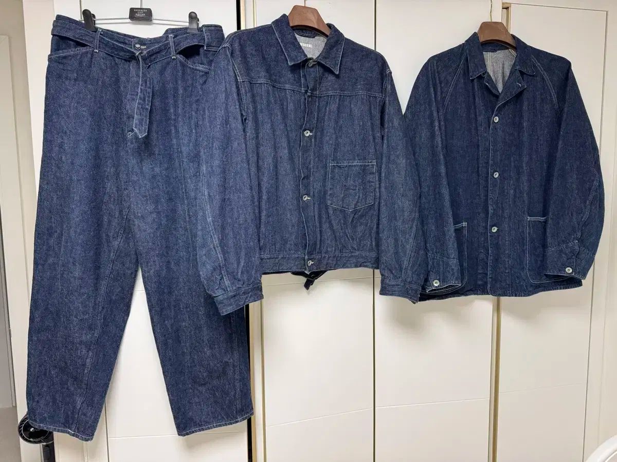 コモリ デニム セットアップ 3種 - メルカリ
