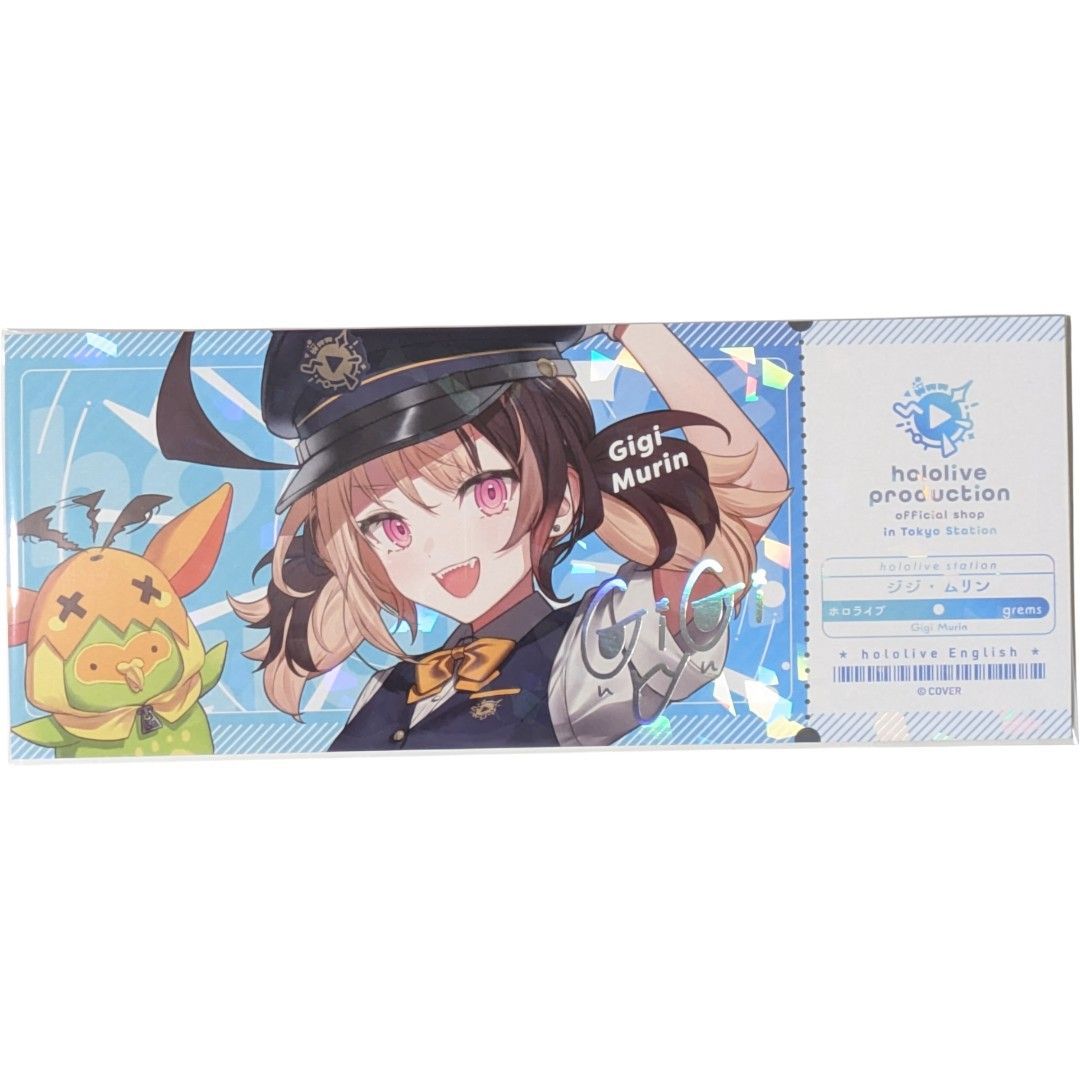 送料無料 24時間以内発送 未使用 ジジ・ムリン 記念硬券風 カード