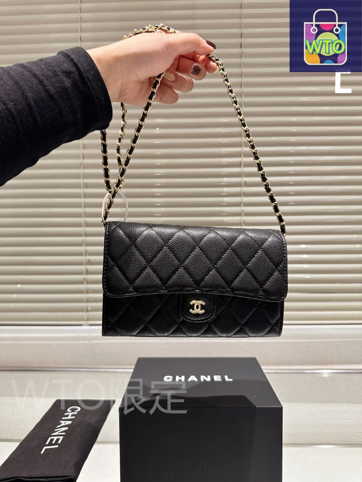 今日特価】Chanel 香奈儿 早春 WOC スタイリッシュなデザイン - メルカリ