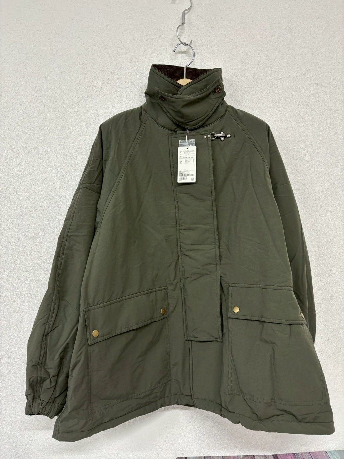 UNITED ARROWS ユナイテッドアローズ GLR 中綿ジャケット Sサイズ オリーブ 緑 ミリタリー 防寒