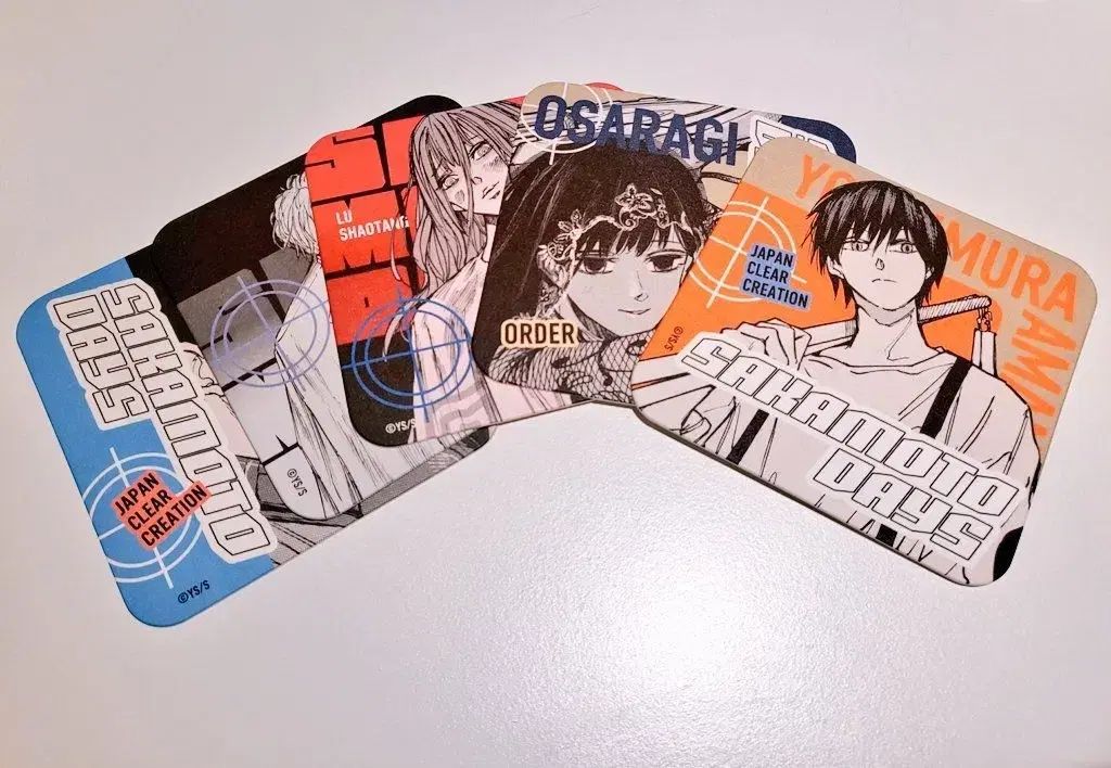 SAKAMOTO DAYS サカモトデイズ アートコースター BOX 2点 5 アート