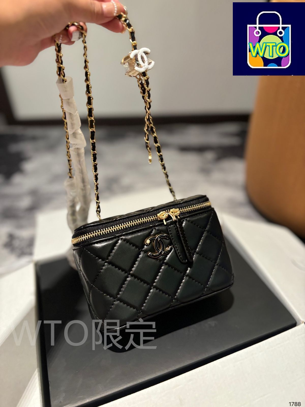 シャネル、ハート調節ボタンボックスバッグ、ハンドバッグ、カメラ