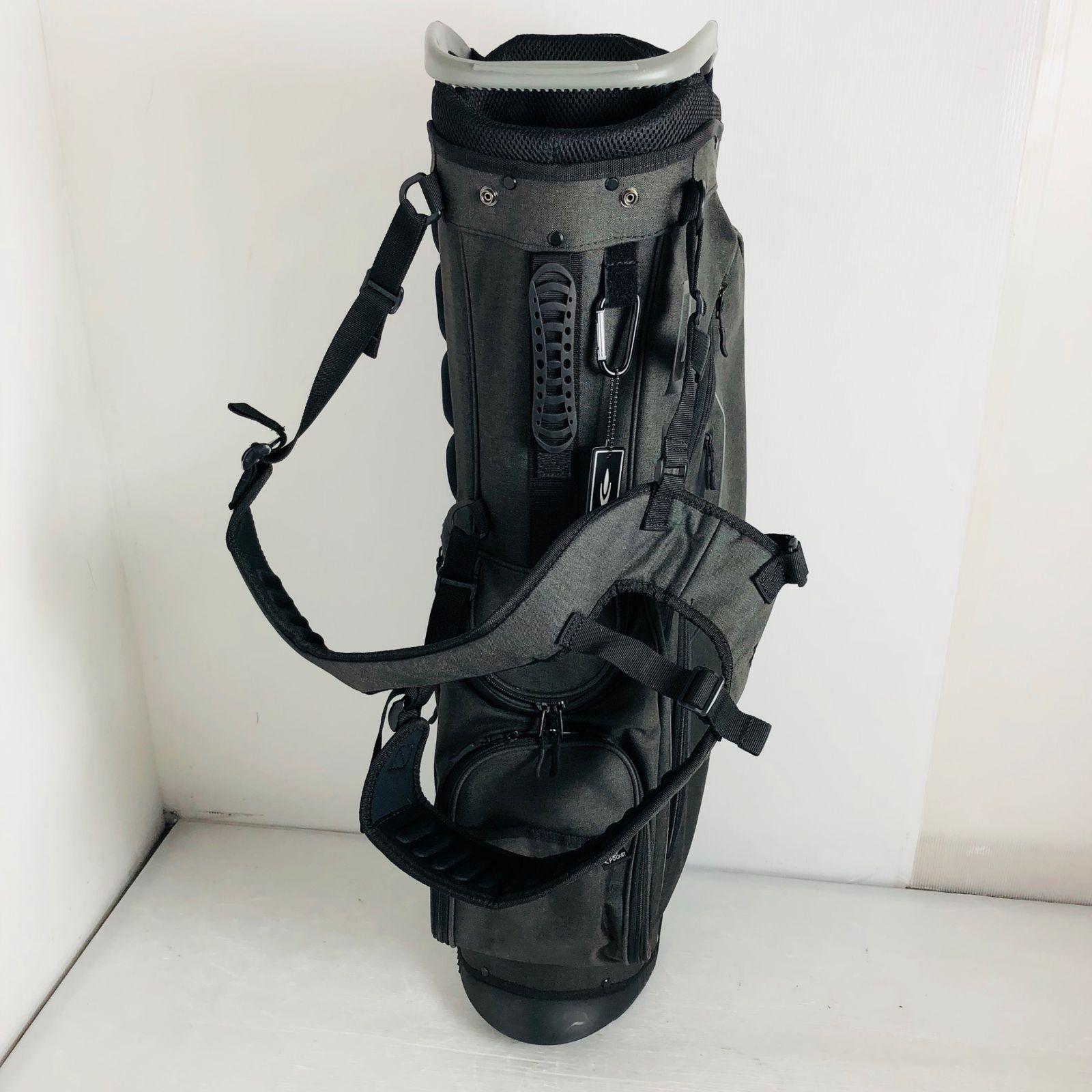 【希少品】　TIGORAキャディバッグ　ゴルフバッグスタンド式　送料込み TIGORA ティゴラ スタンド式 グレー キャディバッグ ゴルフバッグ