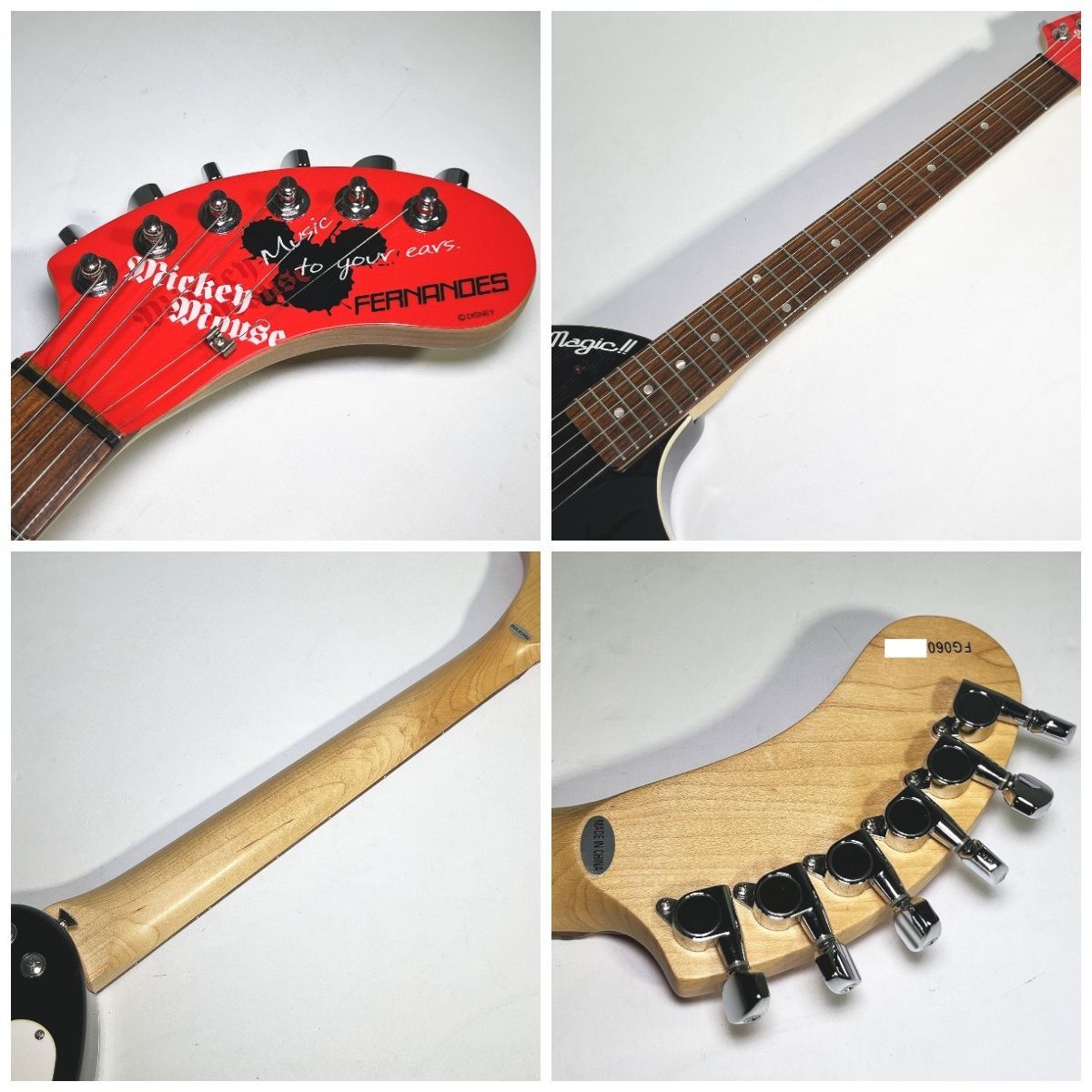  数量 品 フェルナンデス ZO 3 MICKEY アンプ内蔵 エレキギター エレキギター ギター