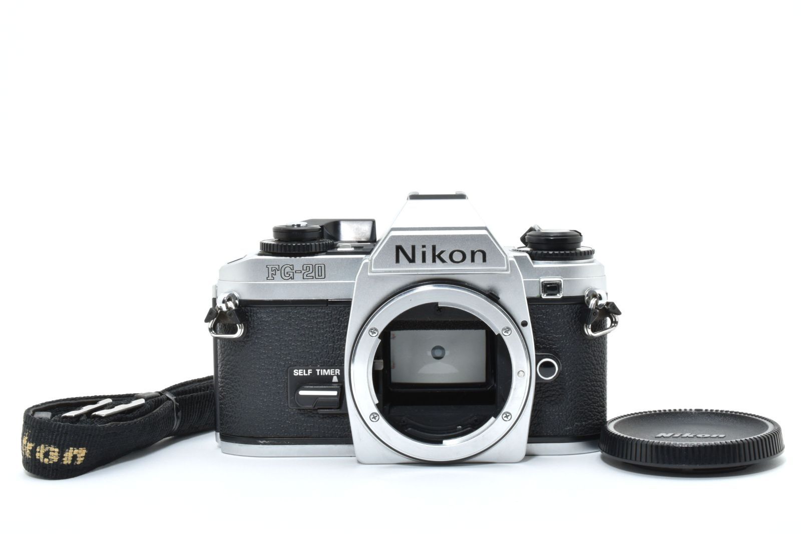 ☆コンパクトなボディ☆ニコン Nikon FG-20 シルバー ボディ 完動品