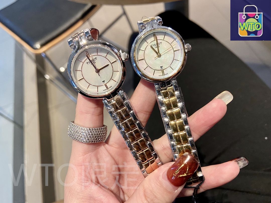 今日特価】Tissot フラミンゴ シリーズ レディース腕時計-WTO店名をご