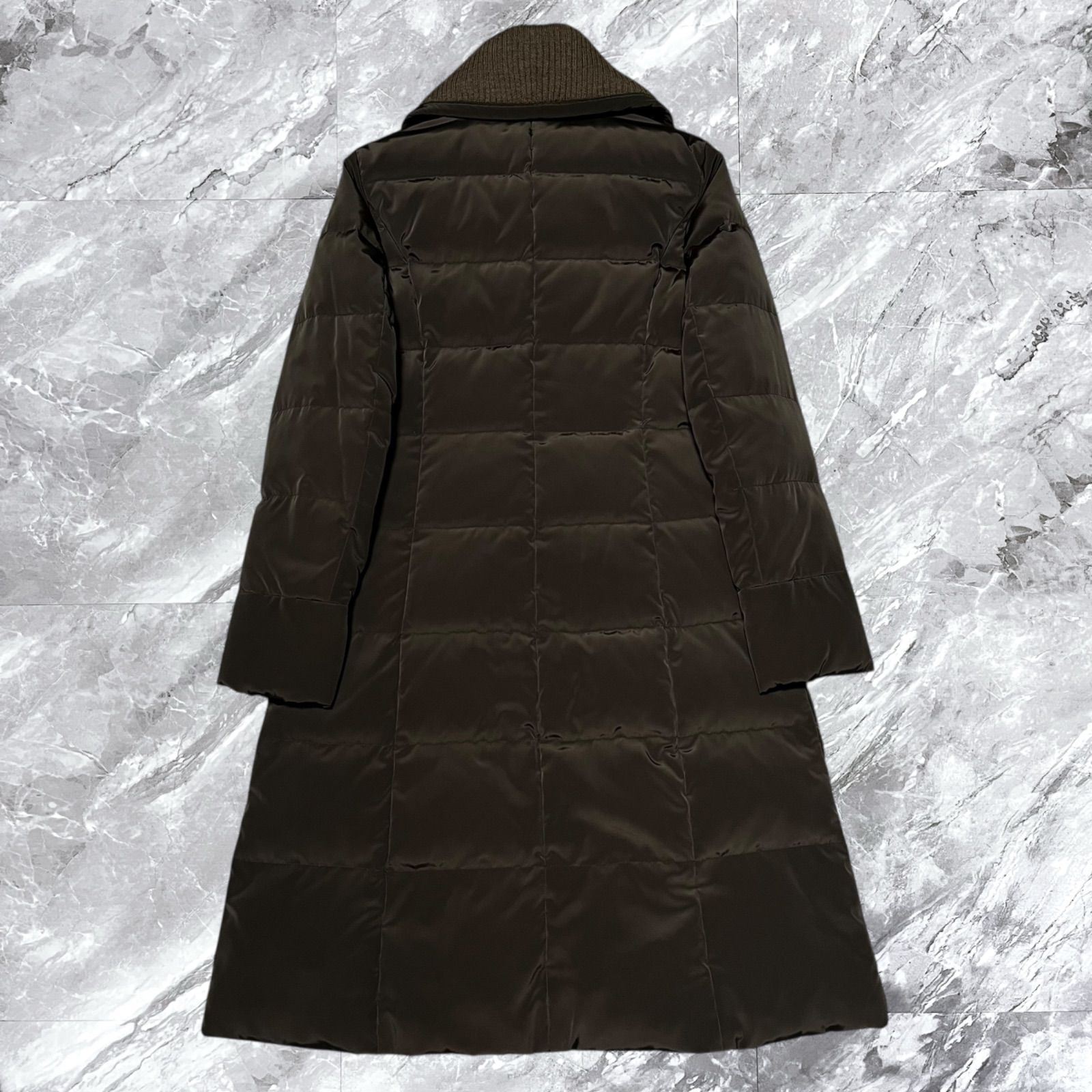 極美品 OLD ENGLAND オールドイングランド ダウンコート ウール襟