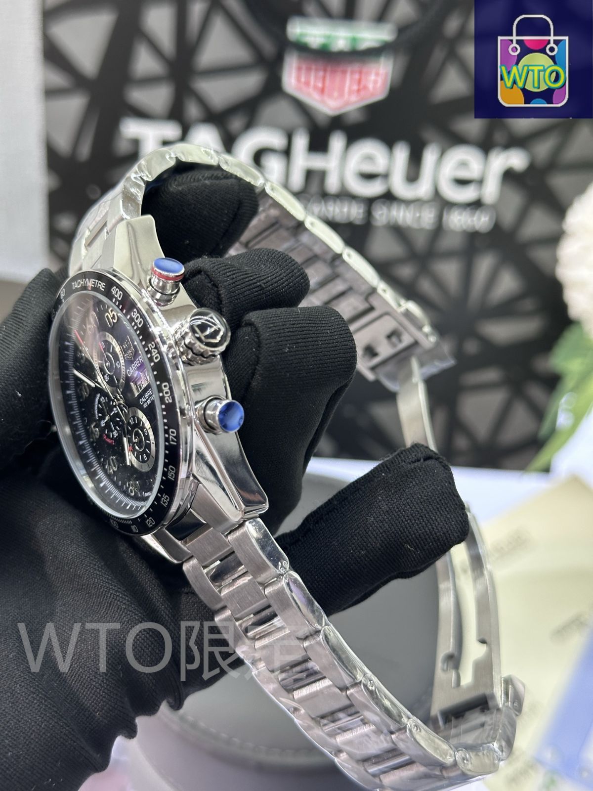 TAG HEUER タグホイヤー メンズ腕時計｜クオーツ×クロノグラフ｜本日