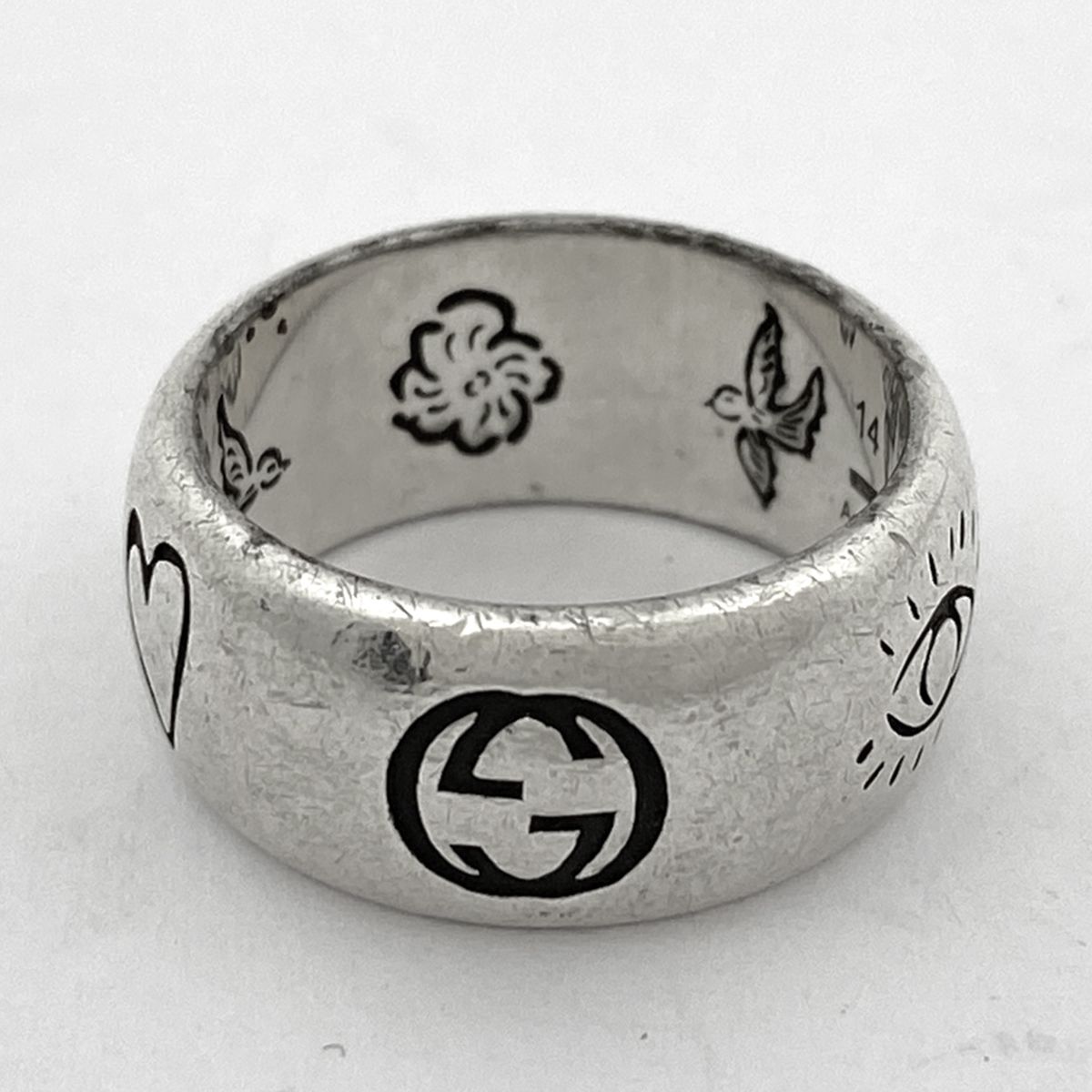 グッチ GUCCI ブラインド フォーラブ リング 指輪 インターロッキングG