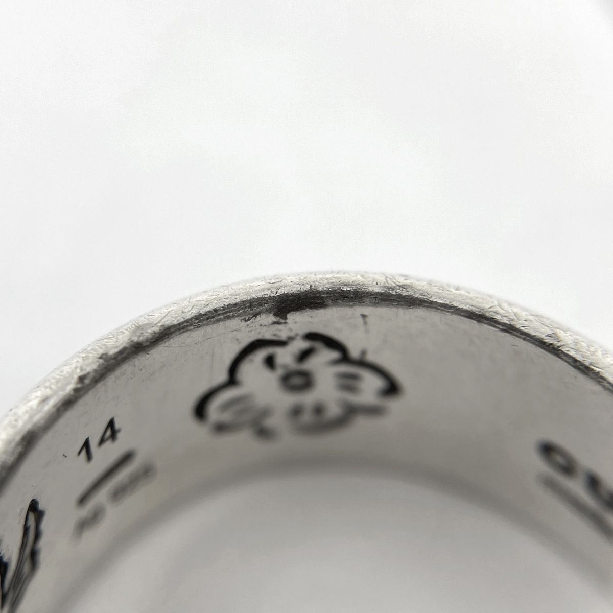 GUCCI グッチ リング 指輪 アクセ ブラインドフォー ラブリング 13号