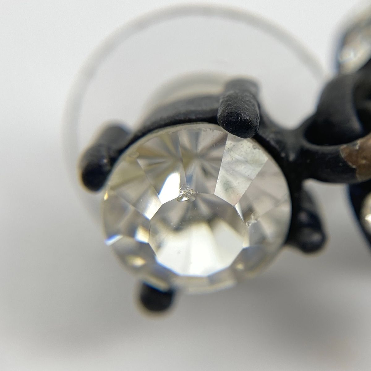 シャネル CHANEL ココマーク ラインストーン ピアス スイング ピアス