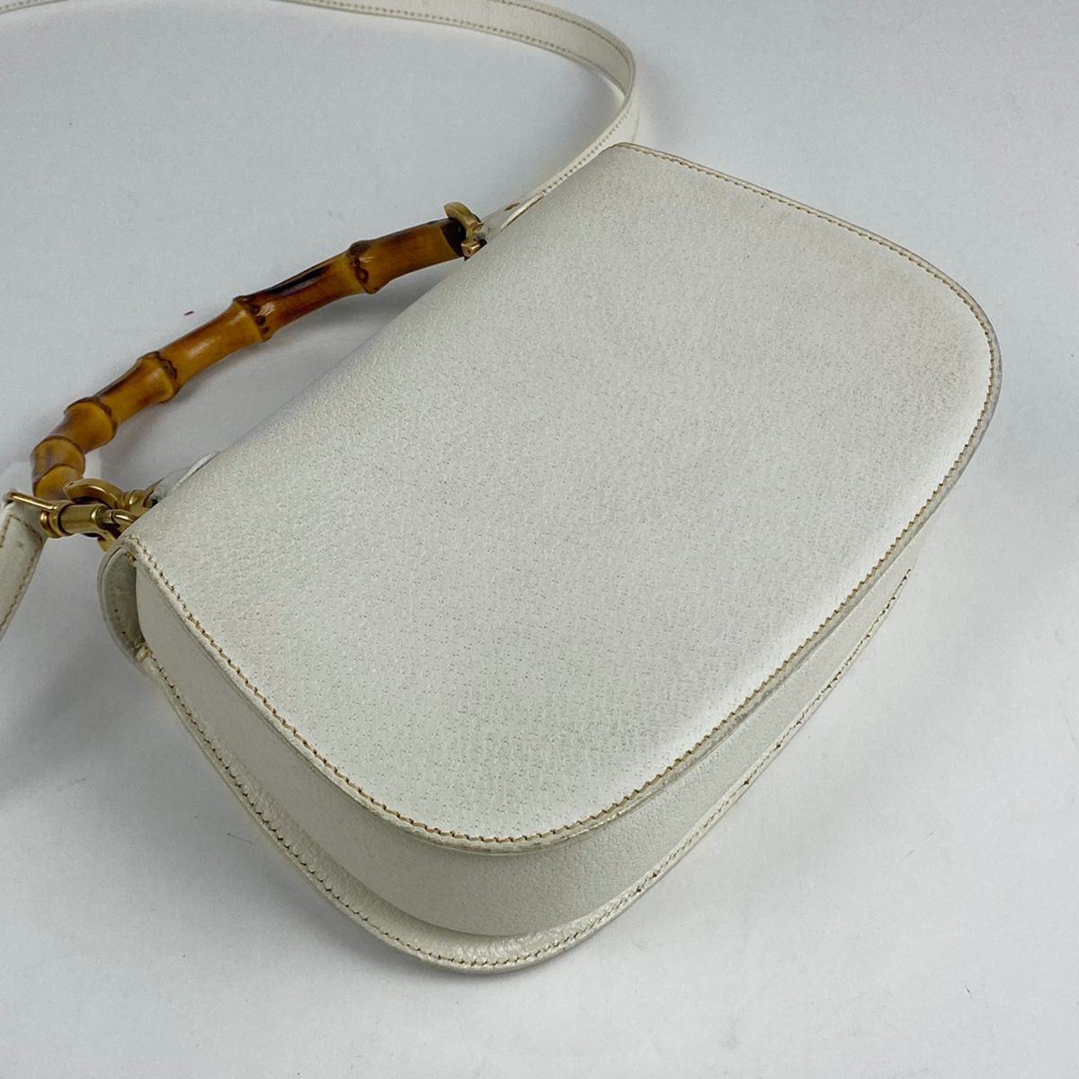 グッチ GUCCI バンブー ハンドバッグ 2WAY ショルダーバッグ 竹