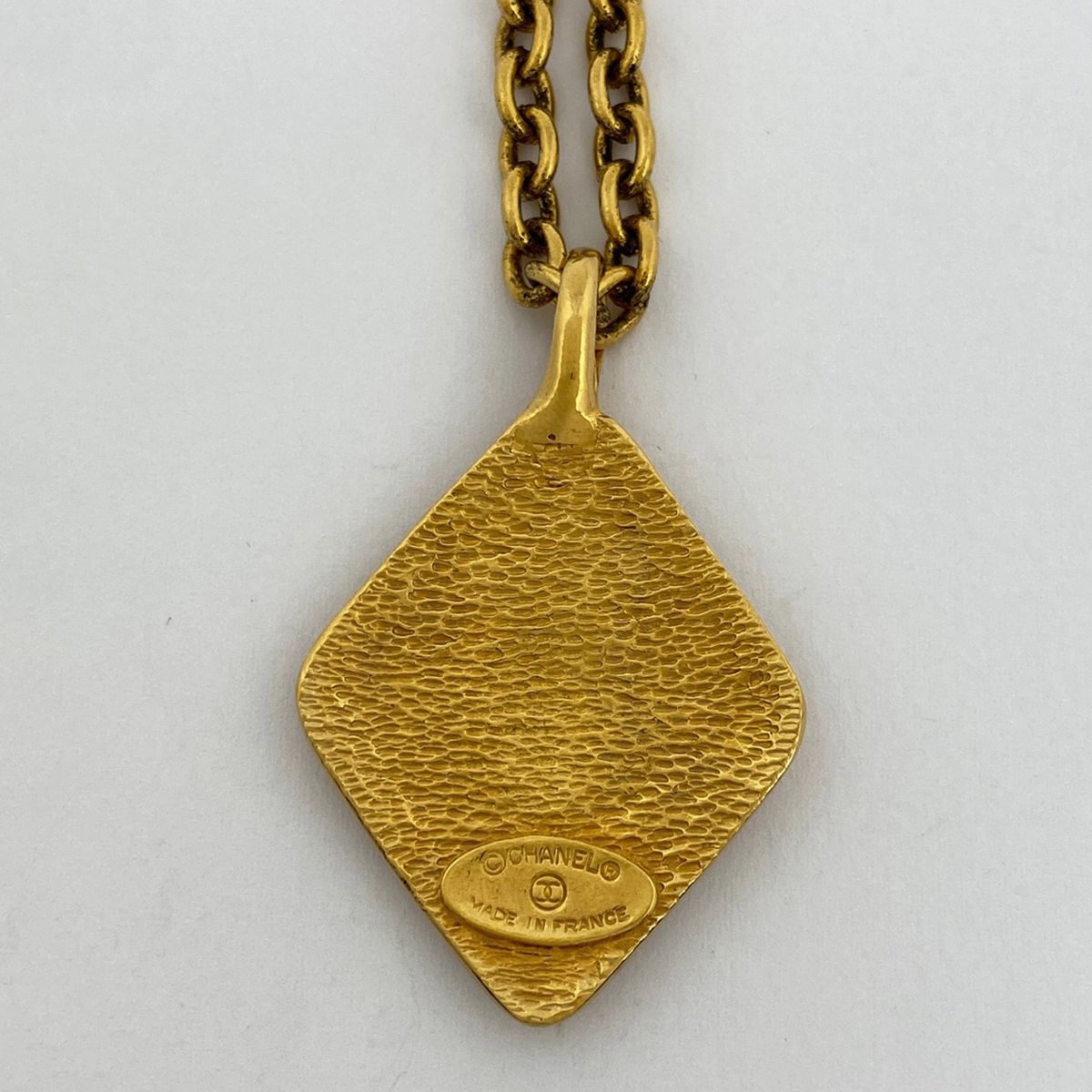 CHANEL シャネル　ココマーク　ヴィンテージ　ネックレス　ひし形 CHANEL シャネル ひし形 ネックレス ヴィンテージ ココマーク