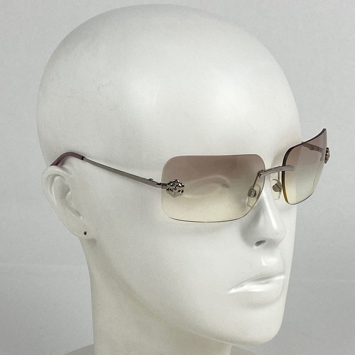 シャネル CHANEL カメリア サングラス ココマーク グラデーション アイ