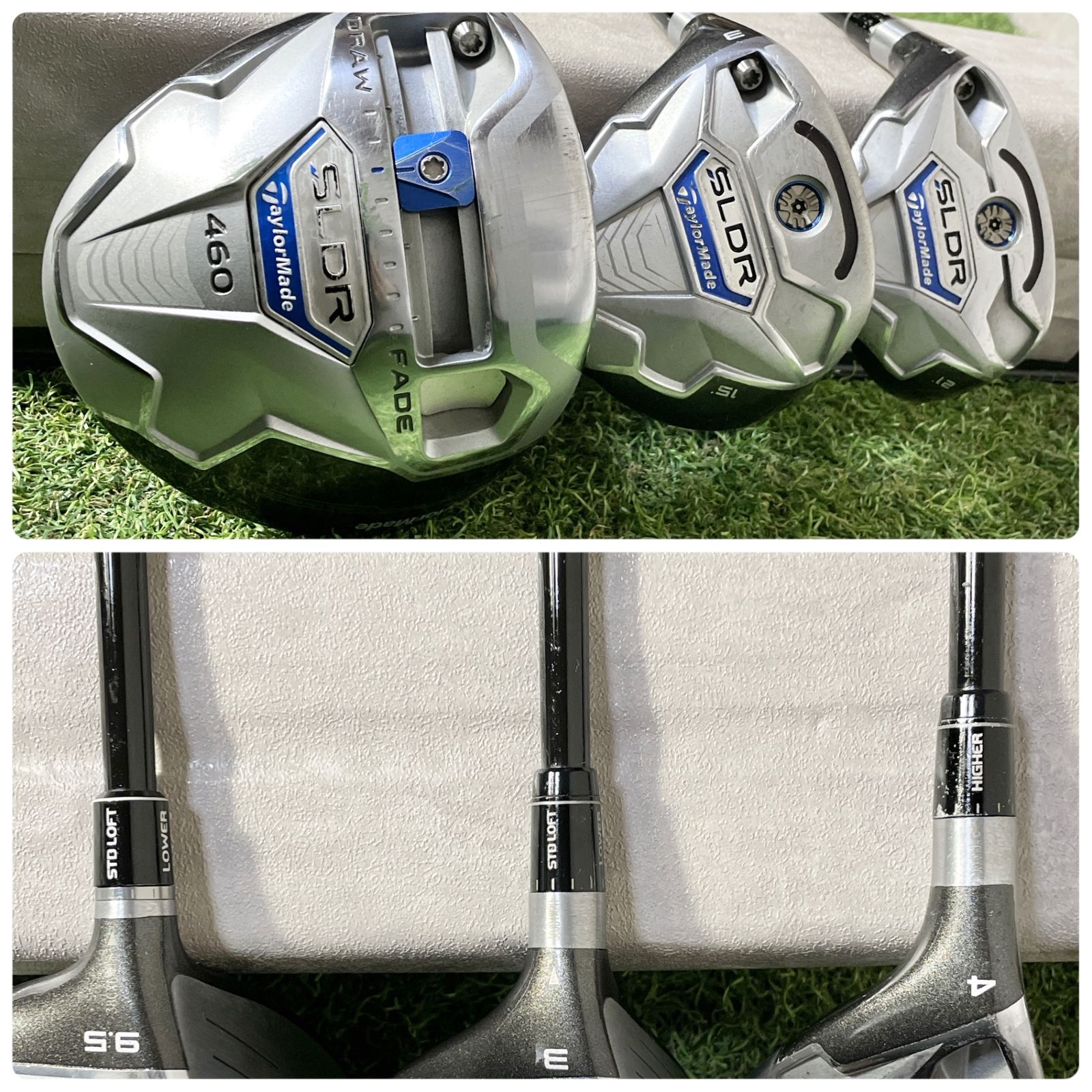 貴重レフティ】TaylorMade SLDR ゴルフクラブセット 12本 S メンズ 左