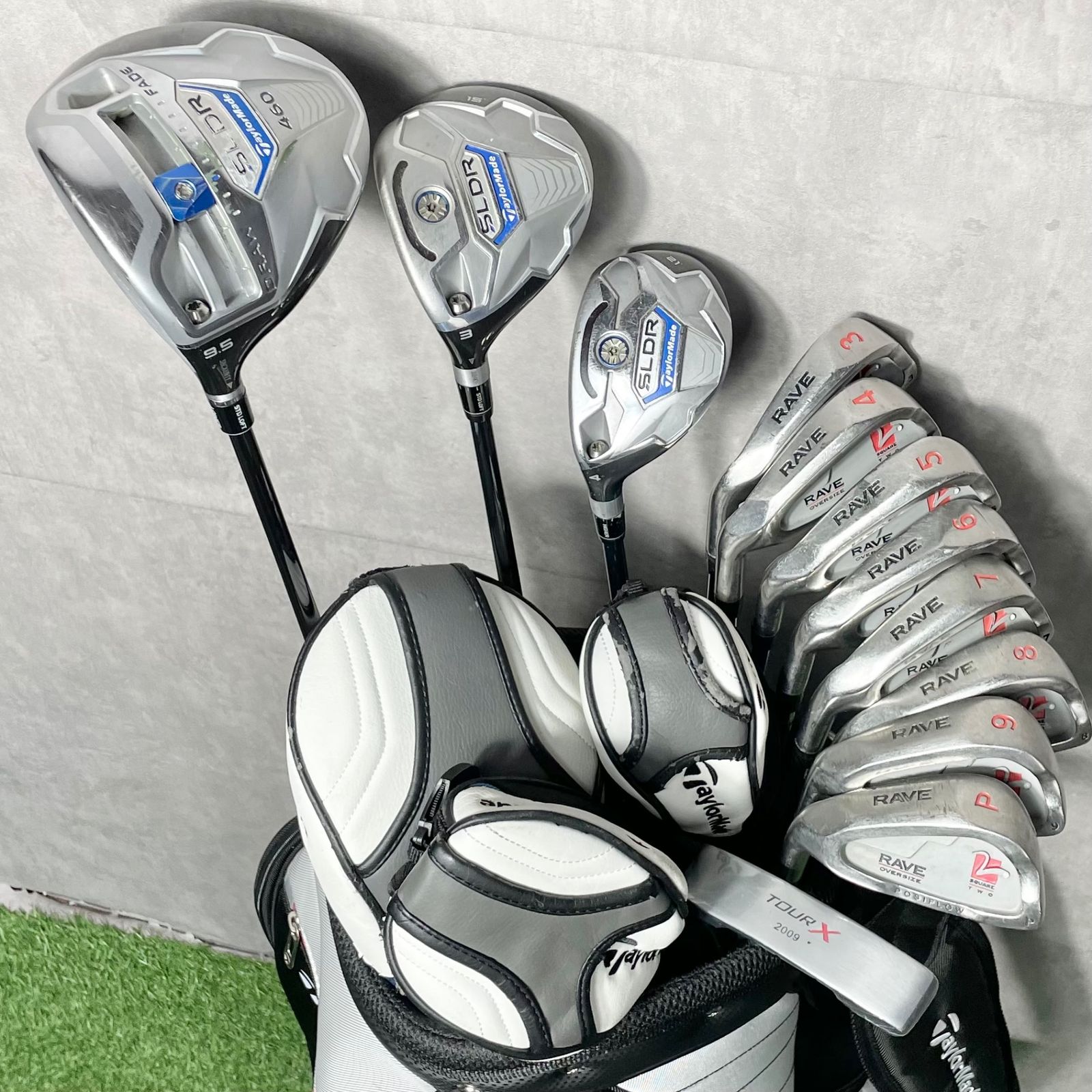 テーラーメイド SLDR ゴルフセット 12本 左 レフティ S メンズ 貴重レフティ】TaylorMade SLDR ゴルフクラブセット 12本 S メンズ 左