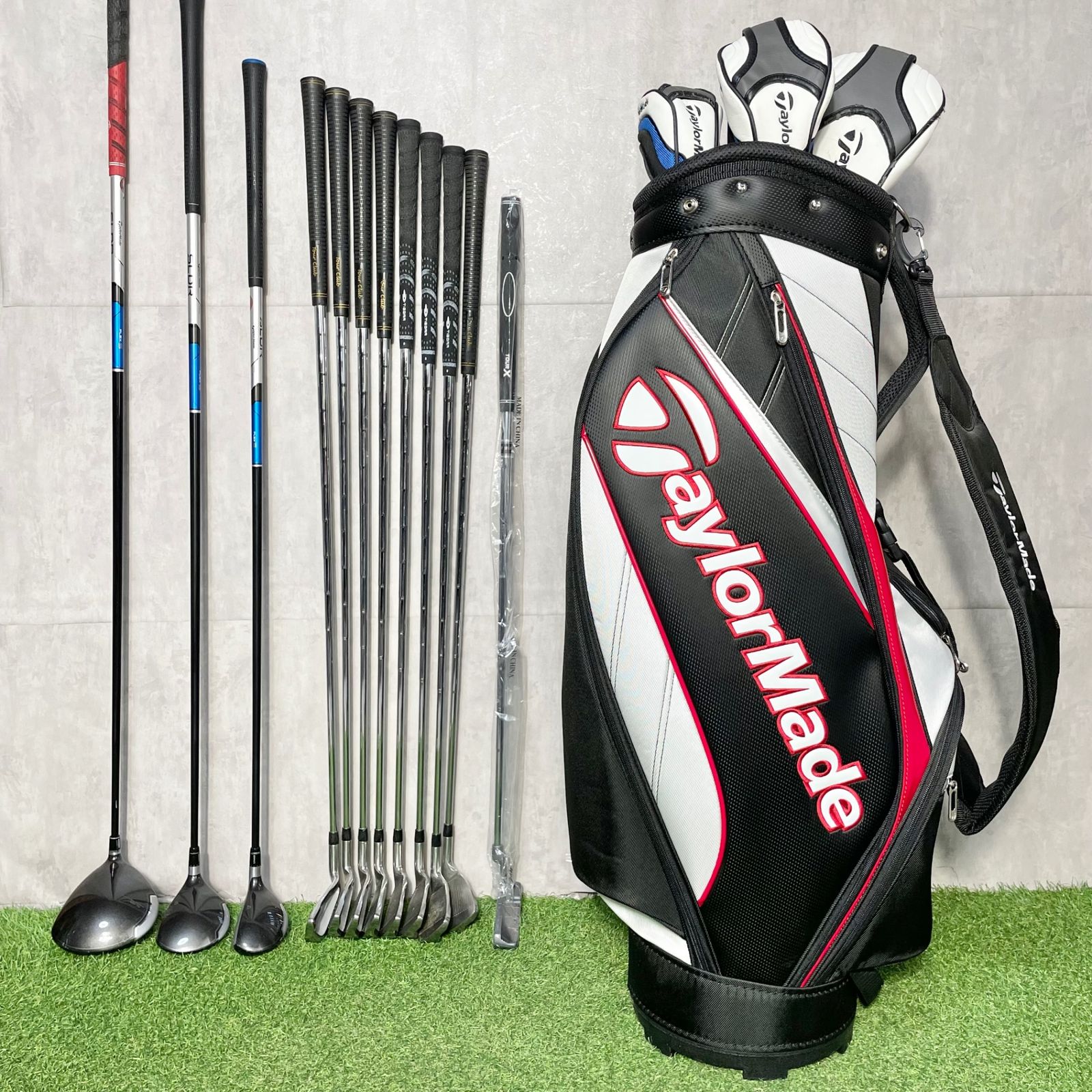 貴重レフティ】TaylorMade SLDR ゴルフクラブセット 12本 S メンズ 左