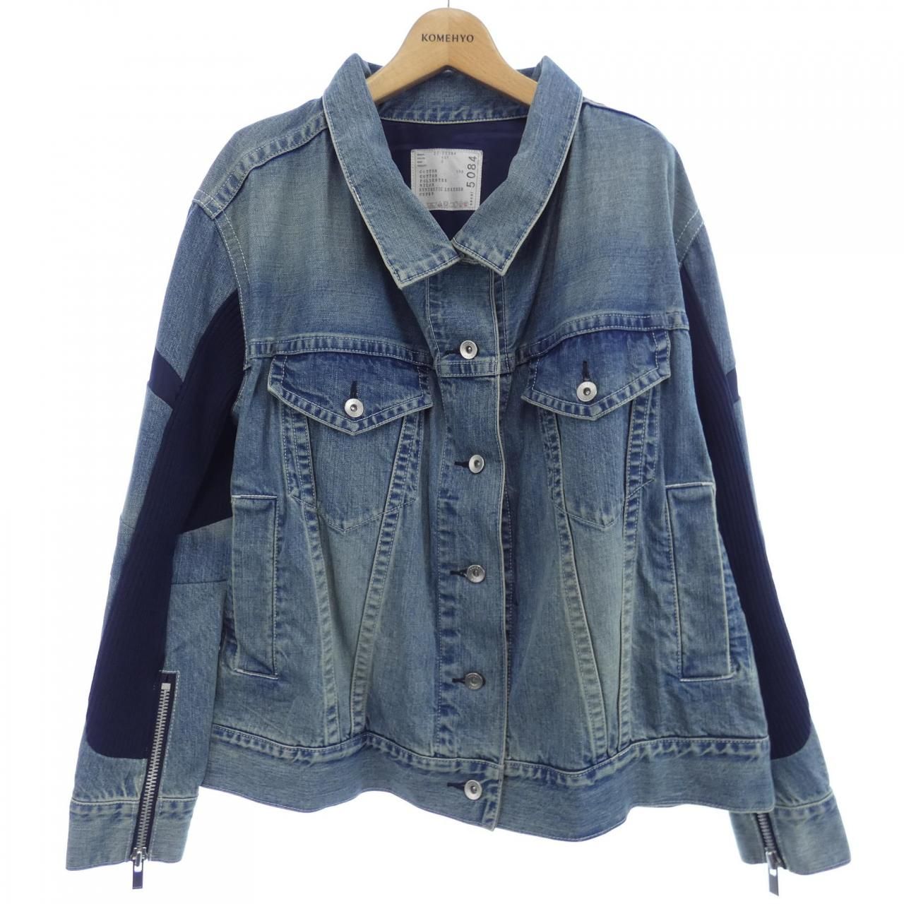 サカイ SACAI 20-05084 デニムジャケット - メルカリ