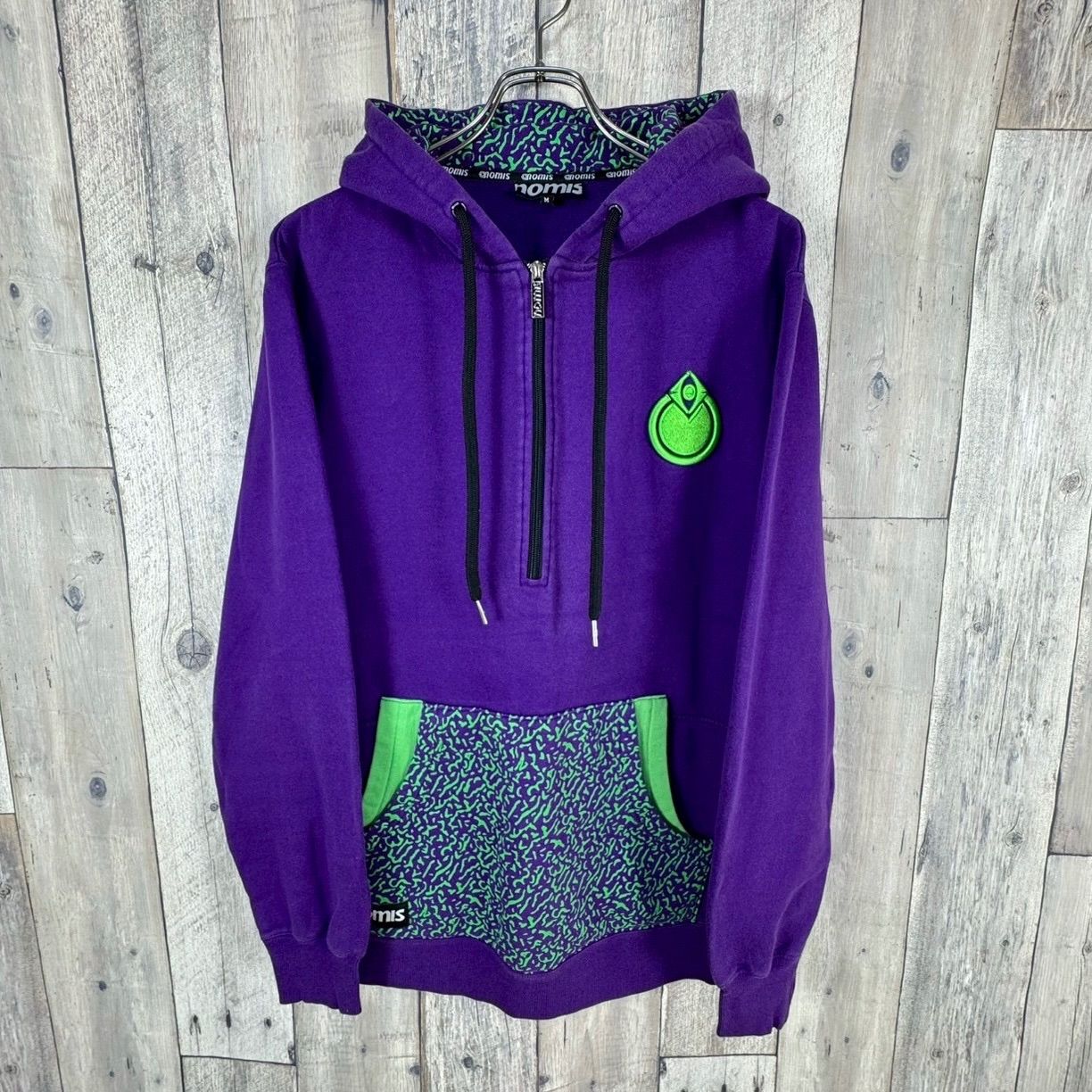 nomis ノーミス スノボ スキー ウェア 親指穴空き袖先リブ ハーフ