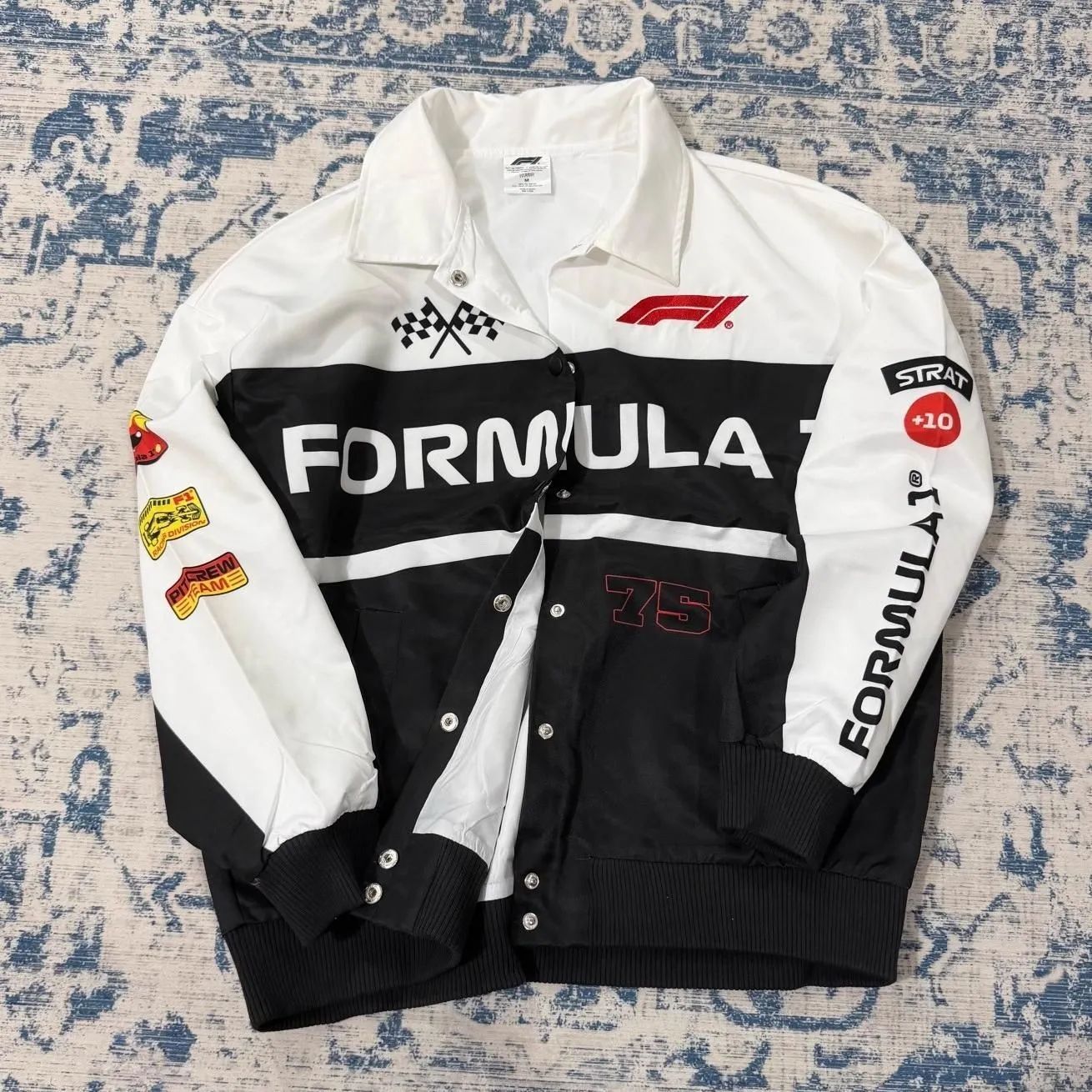 公式 F1 Formular1 エフワン 刺繍 シャツ レーシング ジャケット