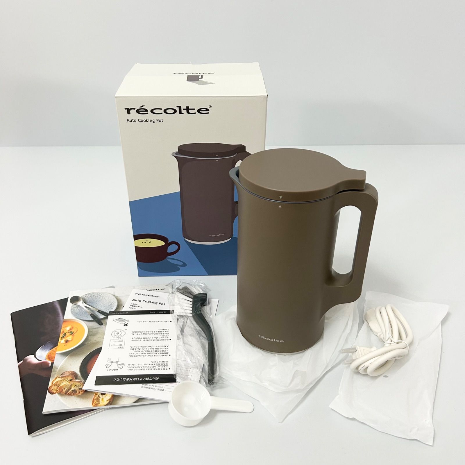 未使用品 recolte レコルト RSY-2 (MBR) モカブラウン Auto Cooking