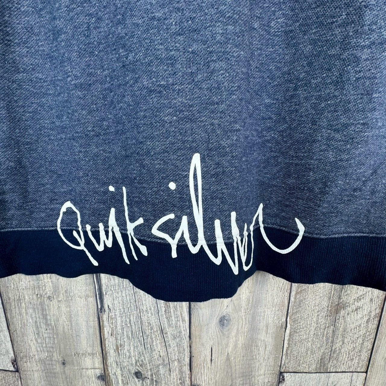 OLD QUIKSILVER 00s クイックシルバー Vネック スウェット スエット 