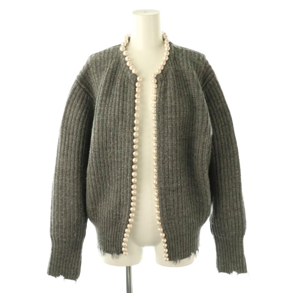 MADISONBLUE マディソンブルー  ニットカーデ　ニット　パールカーデ MADISONBLUE マディソンブルー ニットカーデニットパールカーデ