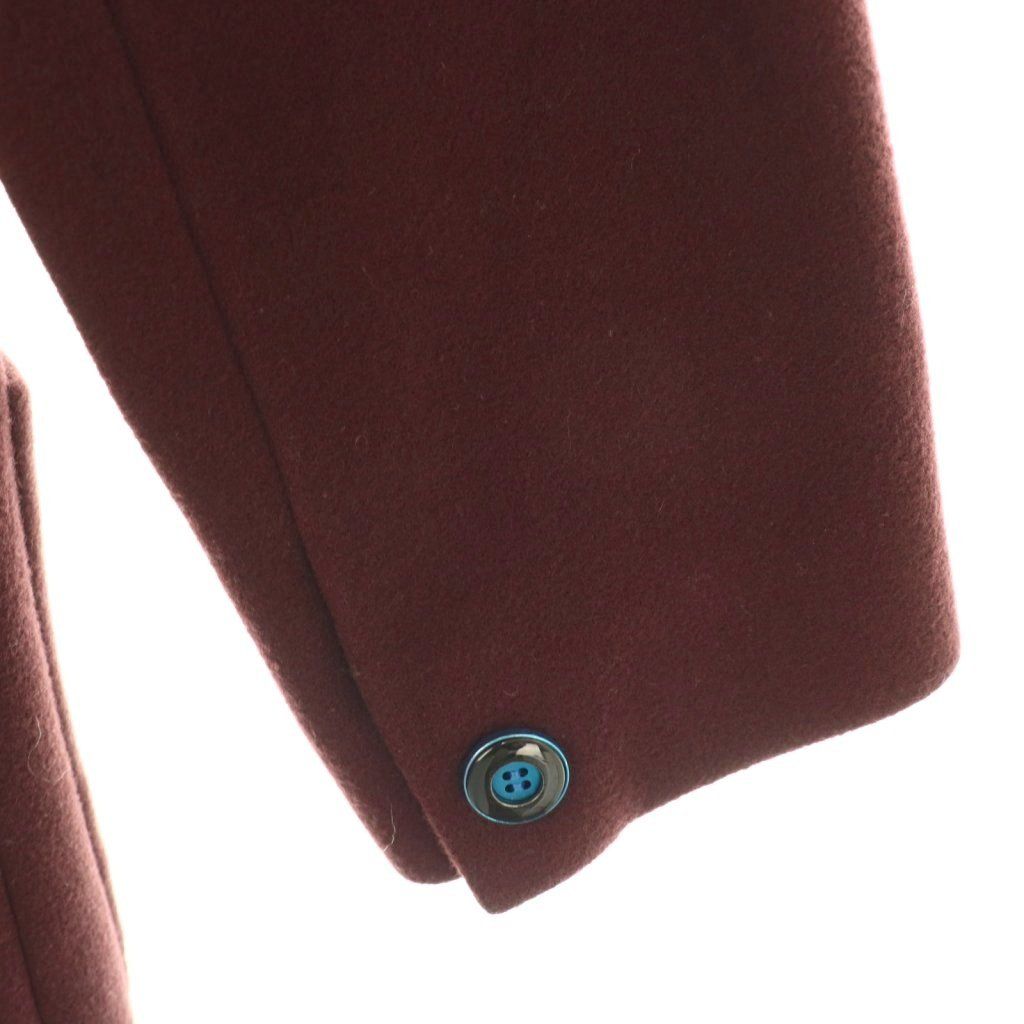 イッセイミヤケ ISSEY MIYAKE 幾何学柄 チェスターコート アウター 2