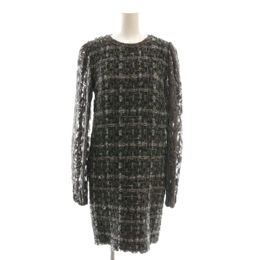 ドルチェ&ガッバーナ ドルガバ DOLCE&GABBANA ツイード ニット