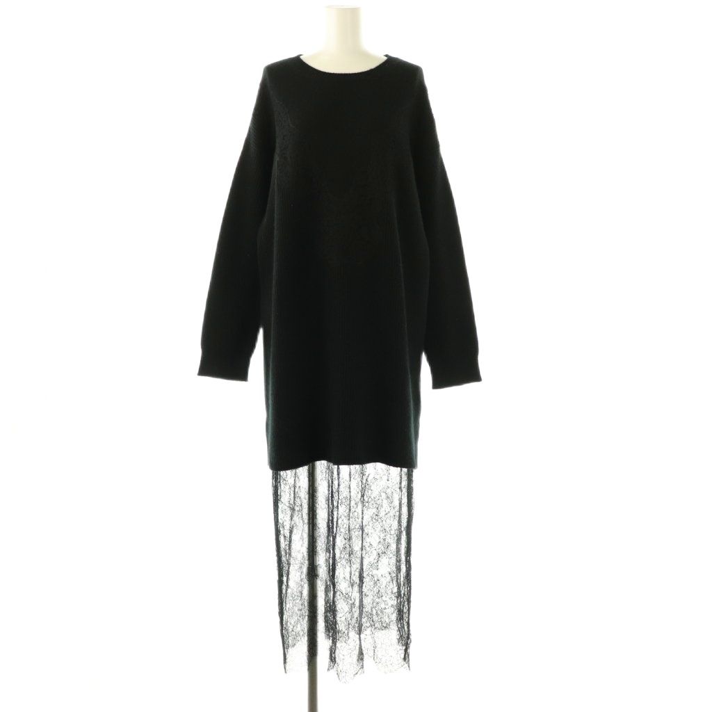 ヴァレンティノ ヴァレンチノ VALENTINO レースニットワンピース