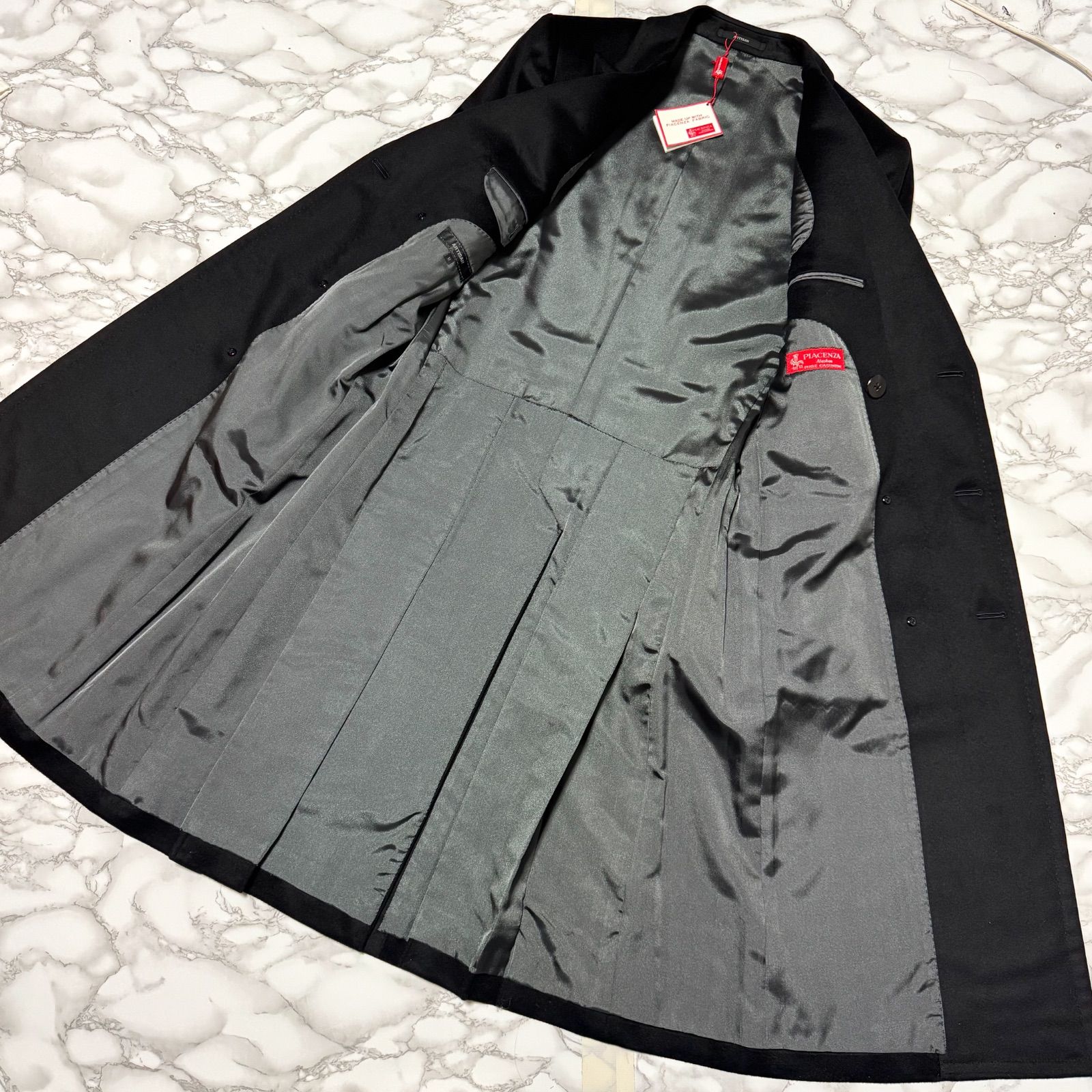 美品【ARTISAN アルチザン】極上カシミア PIACENZA/ダブル/コート