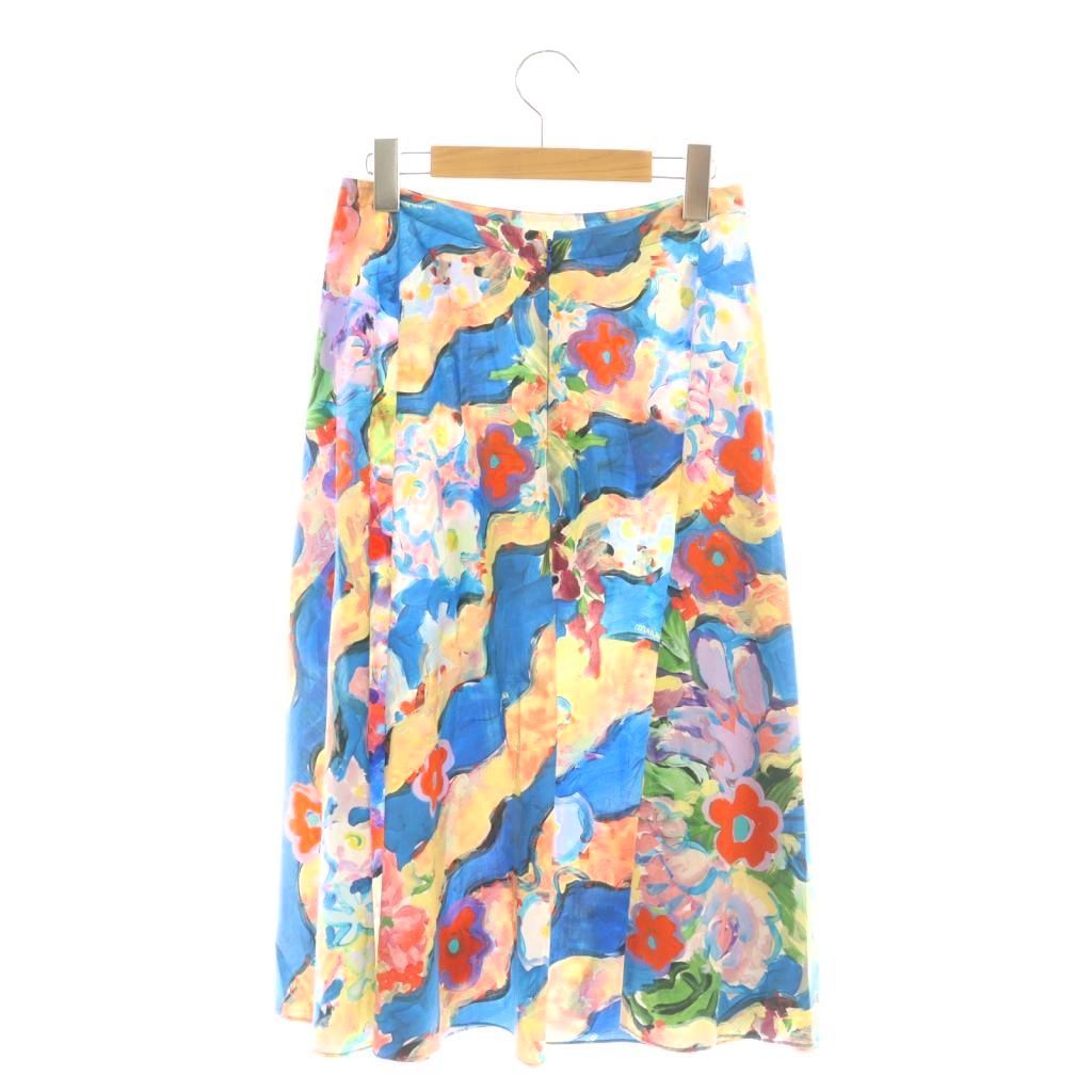 マルニ フレアースカート 38 マルニ MARNI フレアスカート ロング