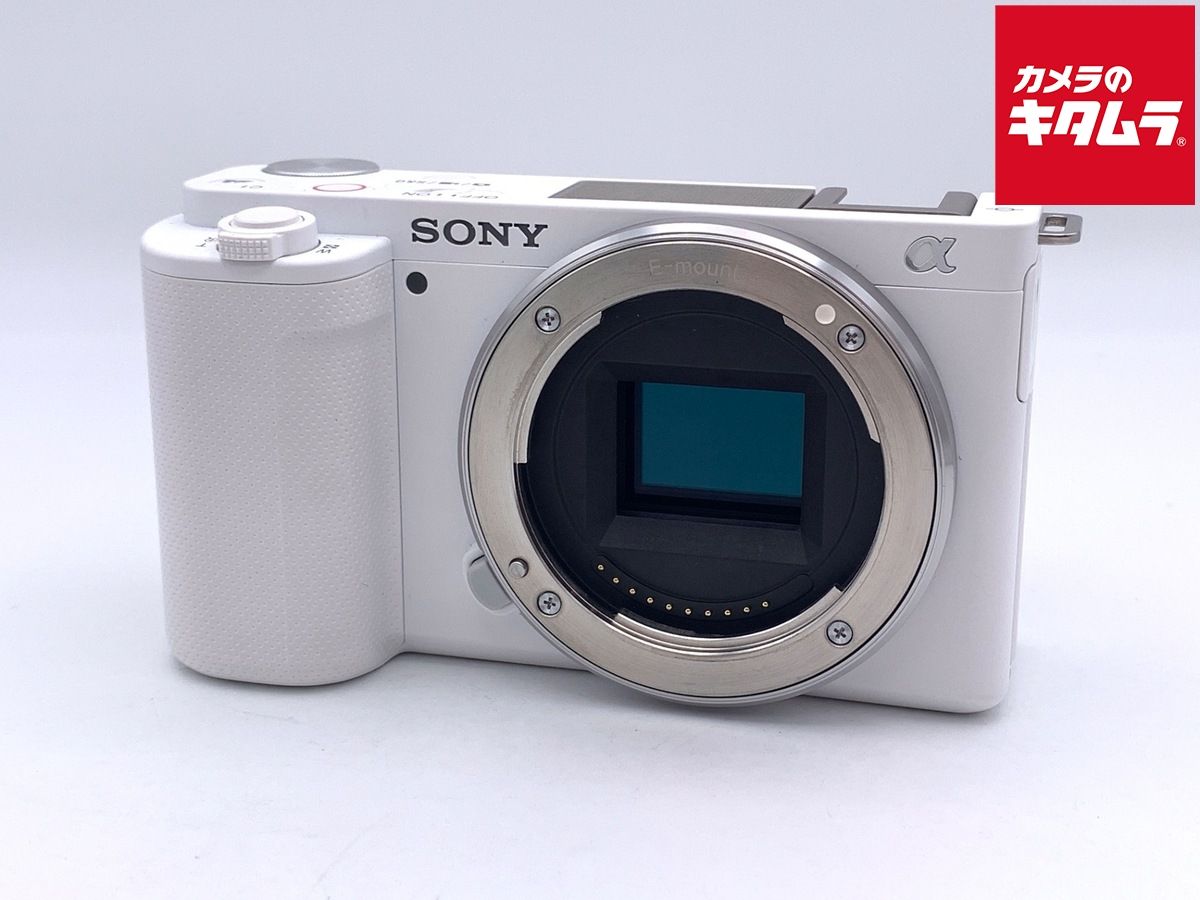 中古】 【美品】 ソニー VLOGCAM ZV-E10 ボディ ホワイト - メルカリ