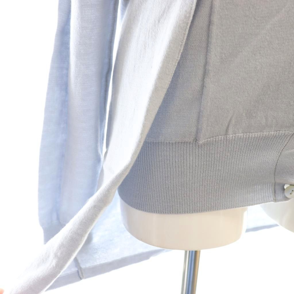 マルタンマルジェラ　カーディガン　ニット Maison Margiela（メゾン マルジェラミドルゲージウールリネンコットン