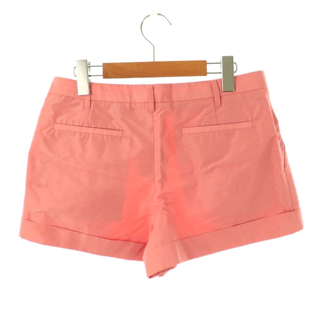 ミュウミュウ miumiu ショートパンツ ボタンフライ 40 ピンク /NR