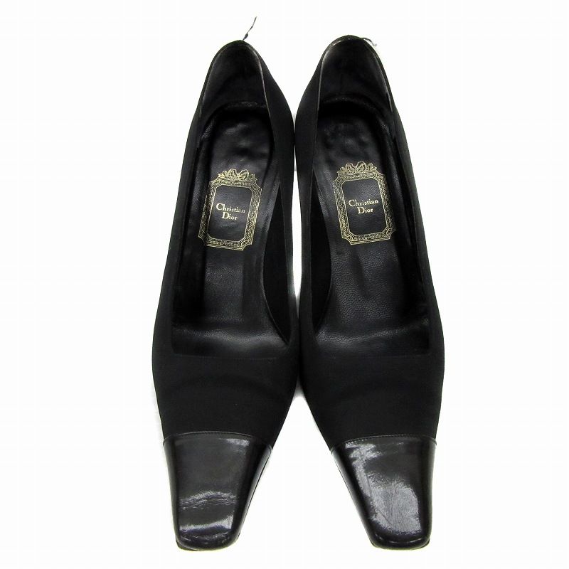 クリスチャンディオール Christian Dior シューズ パンプス スクエア