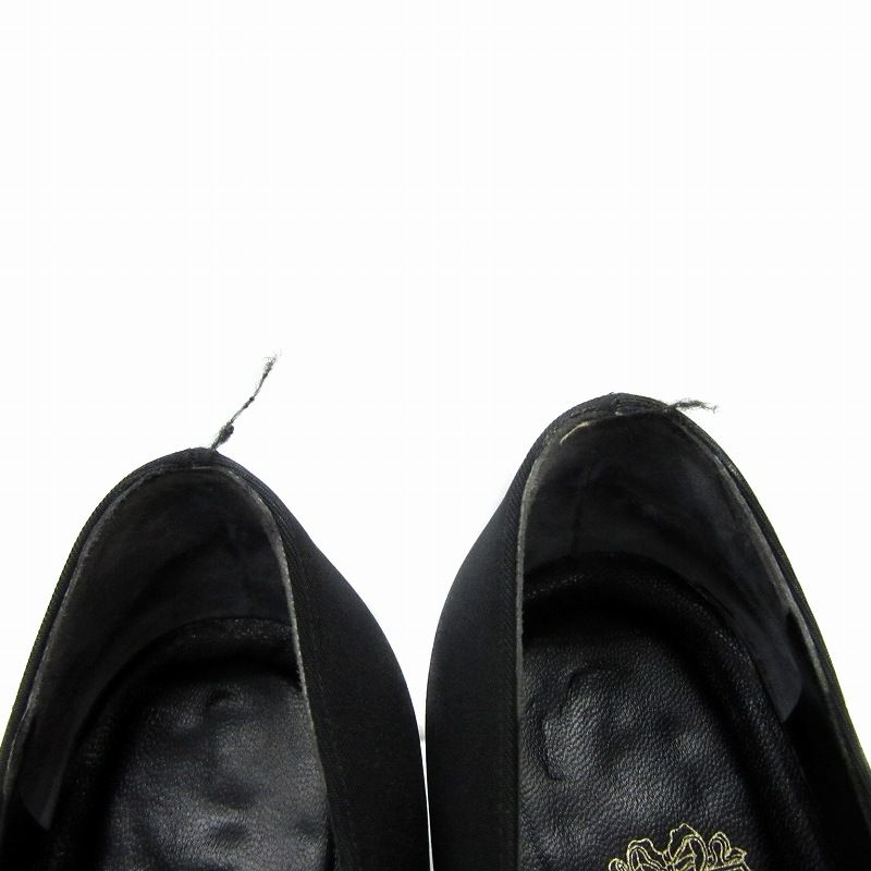 ディオール 黒 ハイヒールパンプス サイズ37 Christian Dior クリスチャンディオール パンプス ブラック サイズ：37