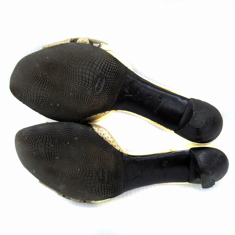 ルイヴィトン LOUIS VUITTON ミュール サンダル モノグラム レザー